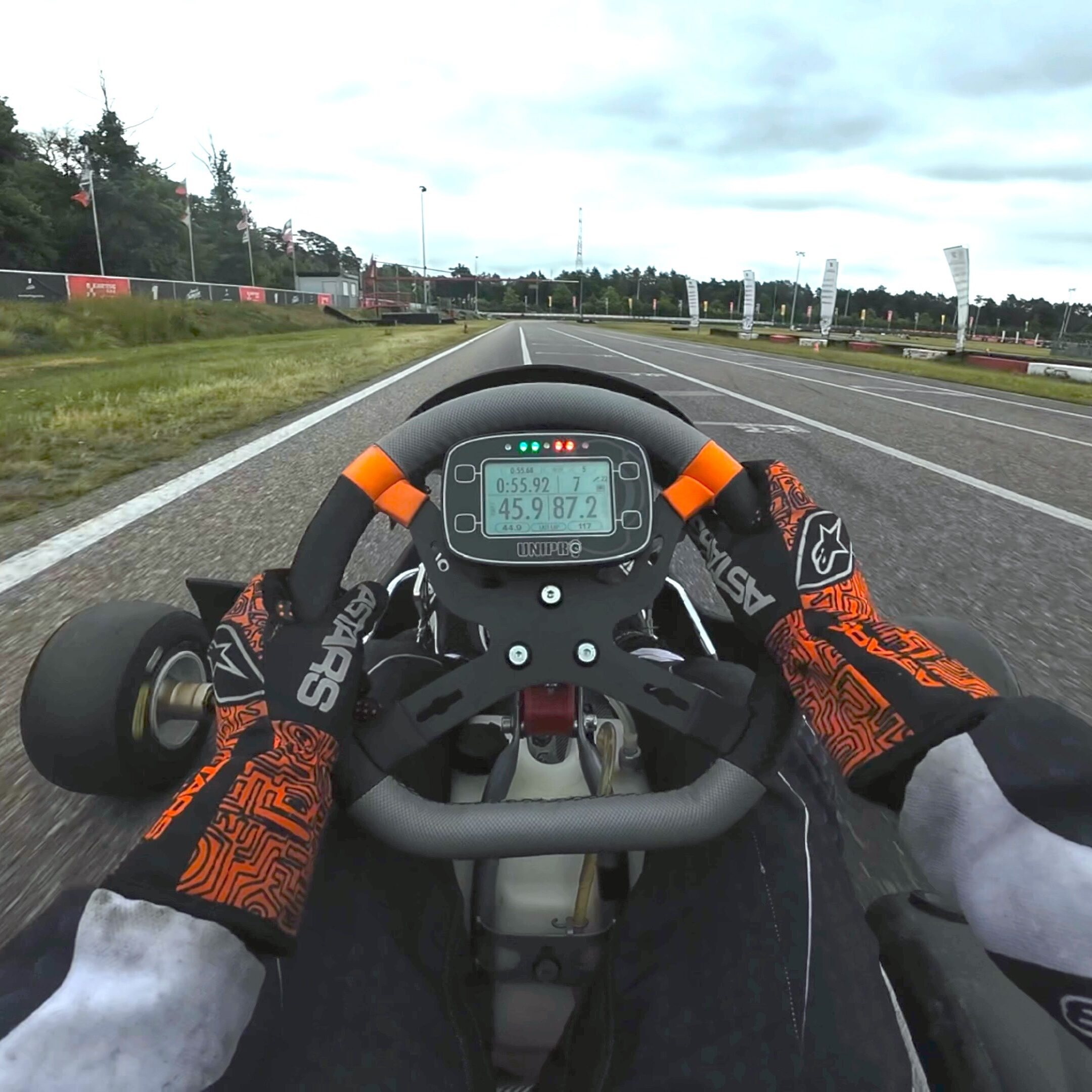 Stage pilotage karting